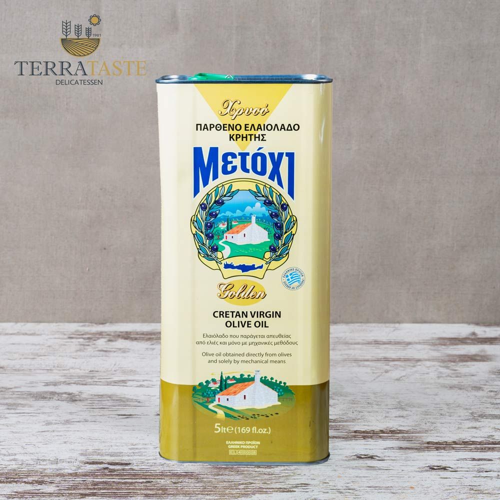 Μετόχι Παρθένο Κρητικό Ελαιόλαδο 5L