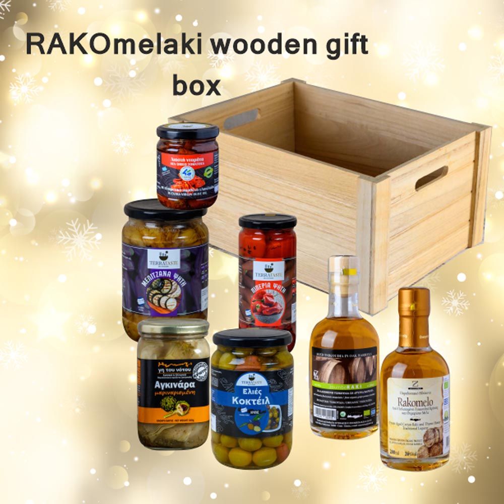 RAKOmelaki Wooden Gift Box