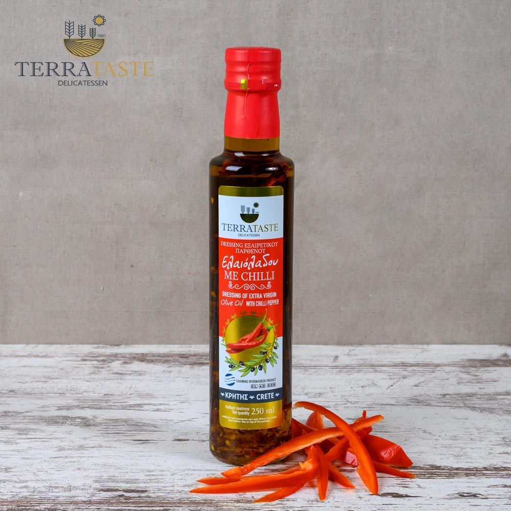 Ελαιόλαδο Με Chilly Πιπεριά 250ml